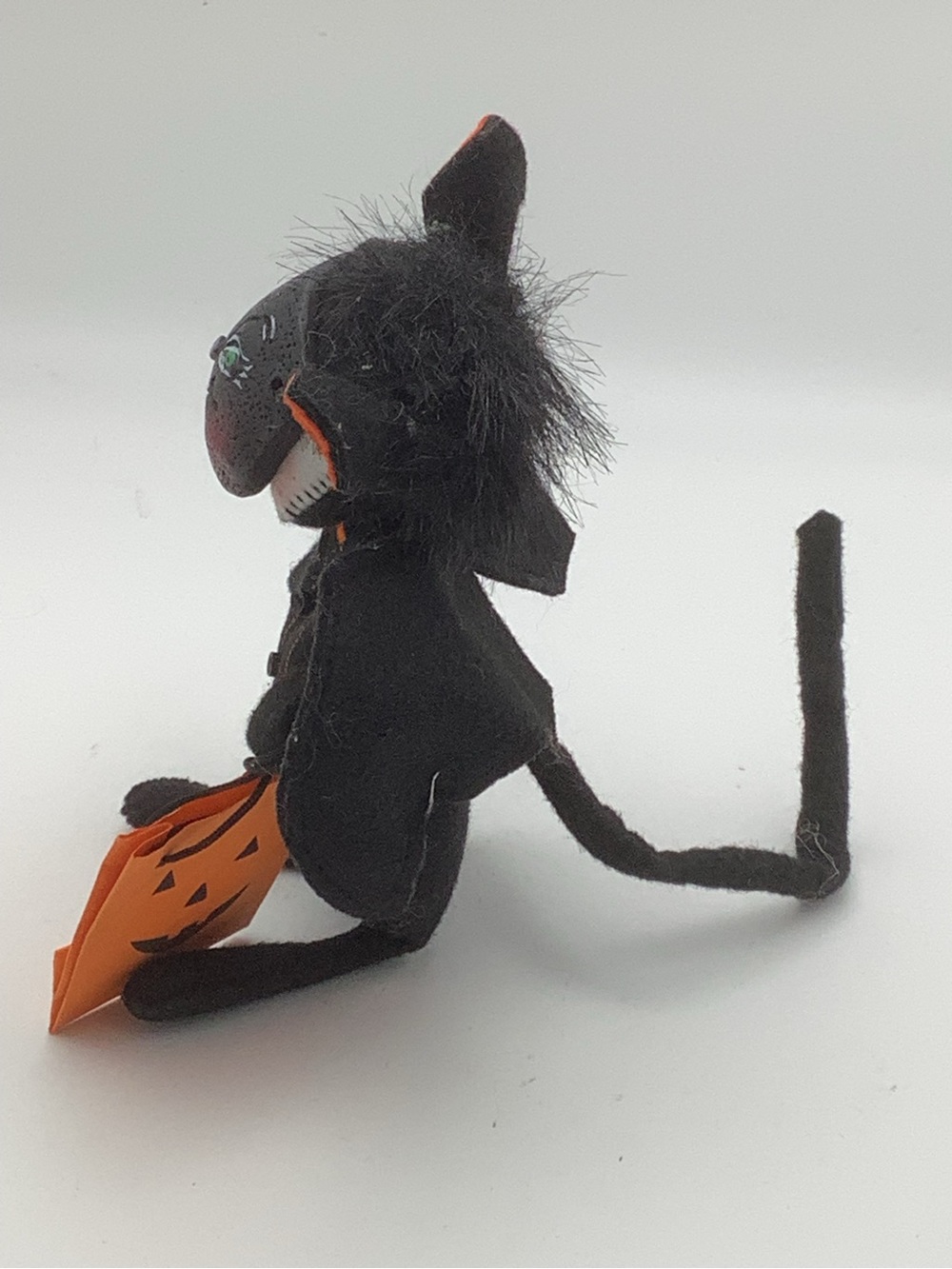 2005 Annalee Posable Halloween Mouse in Bat Costume - Picture 7 of 10